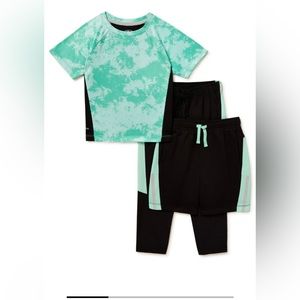 Athletic Works Baby & Toddler Shirt,Shorts & Jogger